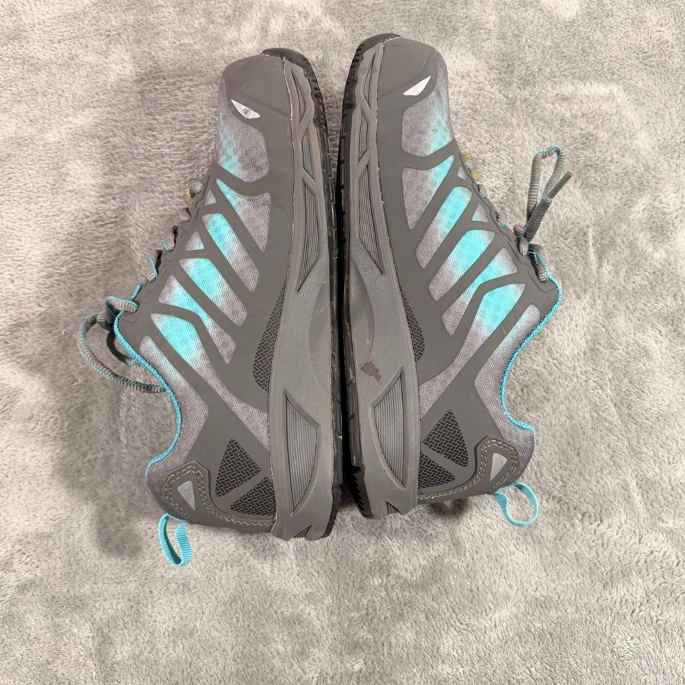 Nautilus‎ Safety Footwear Shoes Womens 8.5M Grey Teal Composite Toe ESD N2485M - Picture 5 of 9